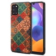 thumbnail image 1 of For Samsung Galaxy A31 Phone Case Seasons Floral Leather Coating Back Cover - Winter / Blue, 1 of 4
