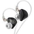thumbnail image 1 of wonima11 KZ ZEX IEM Earphones, Electrostatic Wired Headphones, KZ Low Voltage Electrostatic Dual Magnetic Dynamic Unit Noise Cancelling in Ear Earbuds(Black, No Mic), 1 of 1