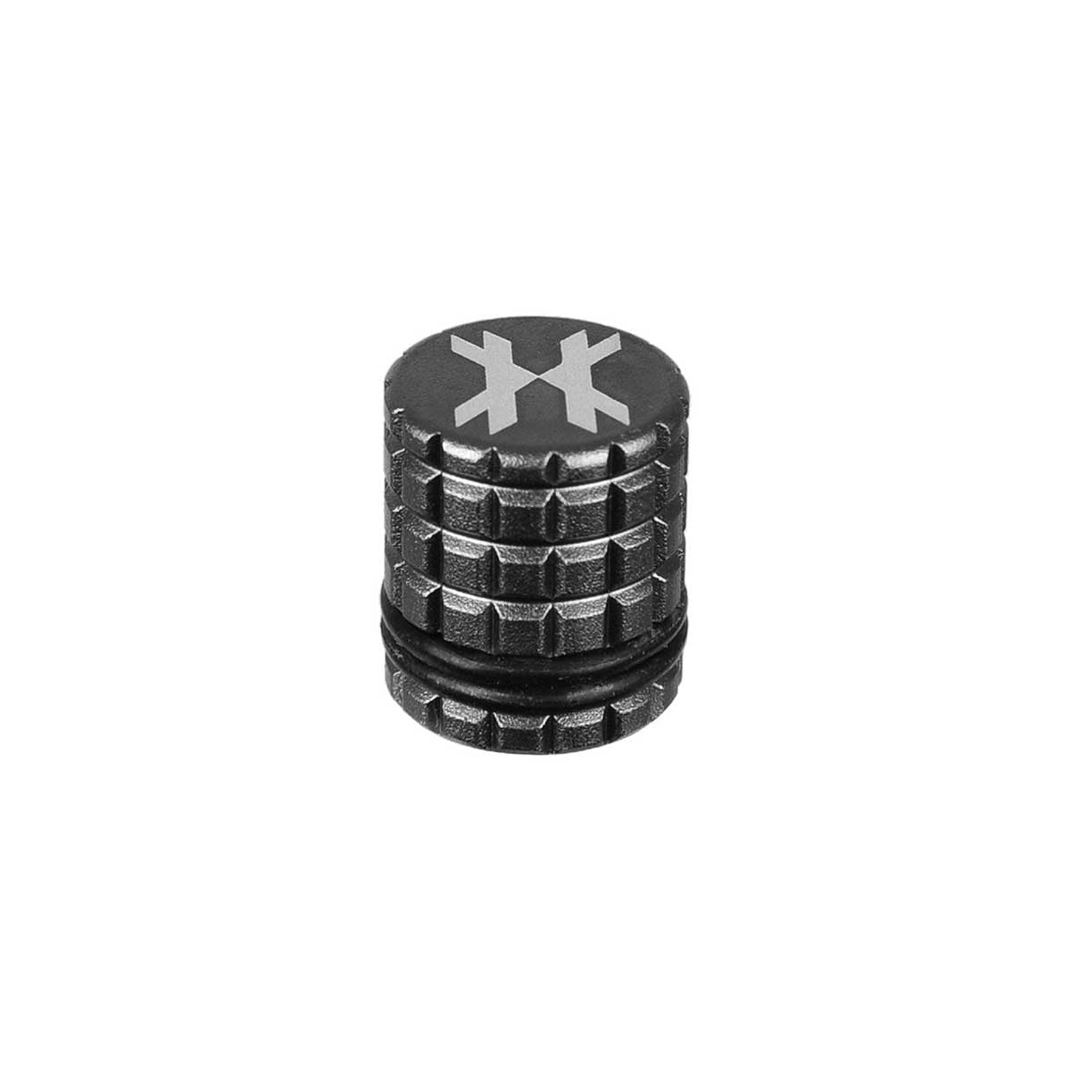 HK Army Paintball Compressed Air Tank Fill Nipple Valve Cover Black 