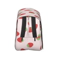 thumbnail image 3 of Kdxio Strawberry for Double Compartment Pen Case Oxford Organizer with Zipper Pockets for Students Artists, 3 of 7