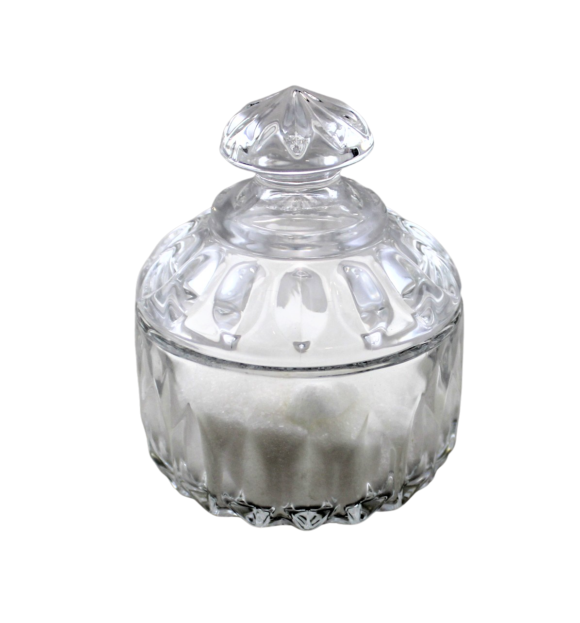 Dependable Industries Inc. Glass Sugar Bowl with Lid Essential