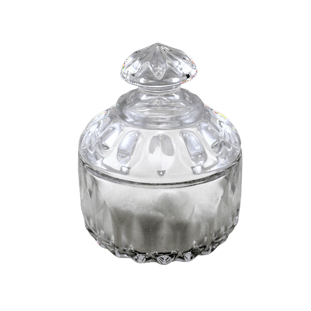Dependable Industries Inc. Glass Sugar Bowl with Lid Essential