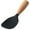 🔥 Black_Hot, variant on Oefntac Spoon Silicone Rice Paddle Spoon Non Stick with Wooden Handle Dishwasher Safe for Rice Cooker Serving Mixing Soft Heat Resistant Ergonomic Durable