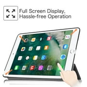 Fintie iPad 9.7 Inch 2018 /2017 Case, SlimShell Cover for iPad 6th Gen /5th Gen /iPad Air 2 /iPad Air, Black