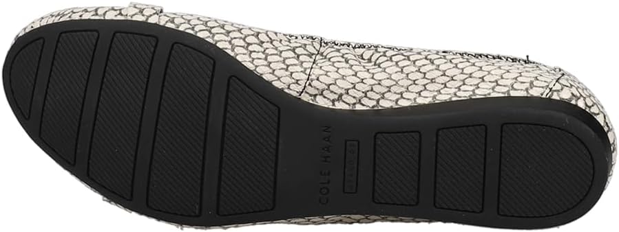Cole Haan Tova Bow Ballerine Donna – Scarpe Slip-on Con Fiocco E Suola Gomma, Colore Nero
