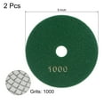 thumbnail image 2 of Uxcell 5-Inch 1000 Grits Diamond Polishing Pad Wet/Dry for Stone Concrete Marble 2 Pack, 2 of 5
