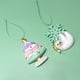 thumbnail image 4 of Fiudx Ofertas Relámpago Colgante De Decoración Navideña De Papá Noel, Artesanía De Resina Para El Hogar, Colgante Para Árbol De Navidad, 4 of 5