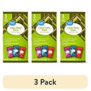 (3 pack) Great Value Olive Party Pack, Limited Edition Pouches, Dr Wt 7.41 oz