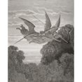 thumbnail image 2 of Posterazzi DPI1857078LARGE Illustration by Gustave Dore 1832-1883 French Artist & Illustrator for Paradise Lost by John Milton Book IV Lines 798 Poster Print, Large - 26 x 32, 2 of 4