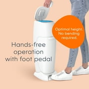 Diaper Genie Complete Gift Set,White,1 Diaper Pail,8 Clean Laundry Scent,Round Refills-2160 Ct
