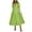 02-Mint Green, variant on Ecqkame Summer Dresses for Women 2025 Casual V Neck Cute Puff Short Sleeve Dress Fashion Solid Color Flowy Beach Long Dress 02-Black XL