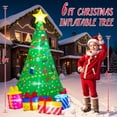 thumbnail image 7 of Presence 6FT Christmas Inflatble Christmas Tree blow Up Christmas Tree Outdoor Christmas Inflatable Includes Built-in LED Light for Backyard Garden Lawn Patio Outdoor,Christmas Inflatable Decoration, 7 of 7