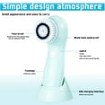 thumbnail image 2 of Facial Cleansing Brush- Latest advanced cleasing Technology & 3 Brush Heads-USB Rechargeable Electric Rotating Face- IPX7 Waterproof-Advanced Face Spa System for Exfoliating Deep clease, 2 of 7