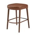 thumbnail image 5 of NPD Furniture Rylee KD Faux Leather Backless Counter Stool (Set of 2), 5 of 15