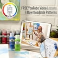 thumbnail image 4 of FolkArt Art Talk With Andy Acrylic Craft Paint Set, 2 fl oz, Set of 17, 4 of 8