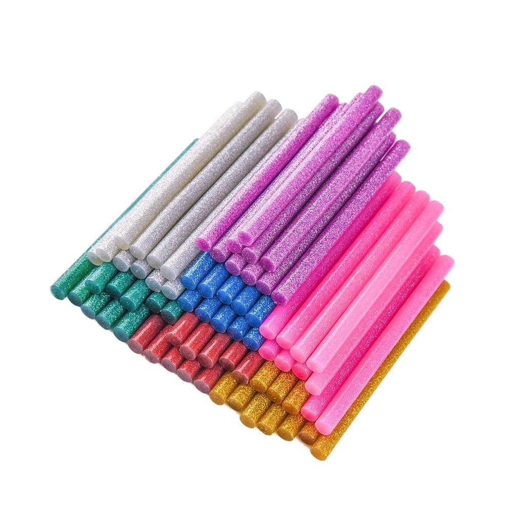 70Pcs Colorful Hot Melt Glue Stick Adhesive Wax Stick for DIY Craft  Painting Decoration Tool 