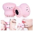 thumbnail image 3 of Limpiador facial, cepillo de limpieza facial de pulpo pequeño, limpiador de esponja facial de silicona, herramienta de limpieza de la piel facial (juego de 4) JAMW Sencillez, 3 of 5