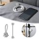 thumbnail image 2 of Bridas de silicona reutilizables. Organizador de datos mejorado. Organizador de cables elástico multiusos para sujetar y agrupar cables y alambres., 2 of 5
