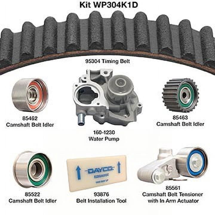 Dayco WP304K1D Water Pump Kit Fits select: 2006 SUBARU FORESTER