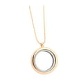 thumbnail image 4 of SHOWERORO 27Pcs Golden Round Locket Pendants for Daily Wear with Picture Insert Option, 4 of 8