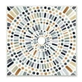 thumbnail image 2 of Stupell Industries Bold Rustic Abstract Mosaic Circle Pattern Illustration Paintings Unframed Art Print Wall Art, 12x12, by Victoria Barnes, 2 of 5
