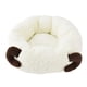thumbnail image 5 of Cama Redonda para Perros y Gatos Sunnimix Almohada Nido Suave de Felpa con Dibujos Animados Blanco Medio, 5 of 8
