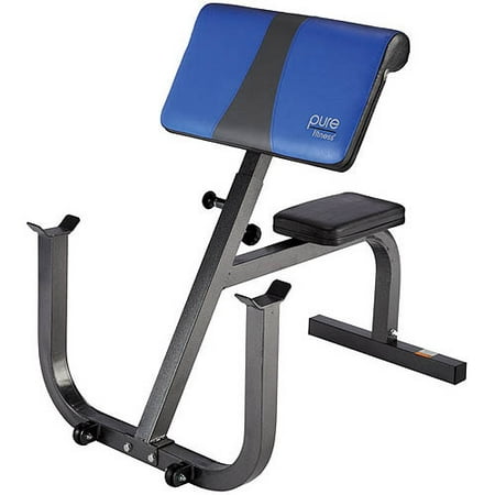 Pure Fitness Preacher Curl Weight Bench