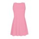 thumbnail image 5 of Vestido de Verano de Manga Corta para las Mujeres Mini Cuello Redondo Sólido, Moda Casual Poliéster de Fiesta, 5 of 8