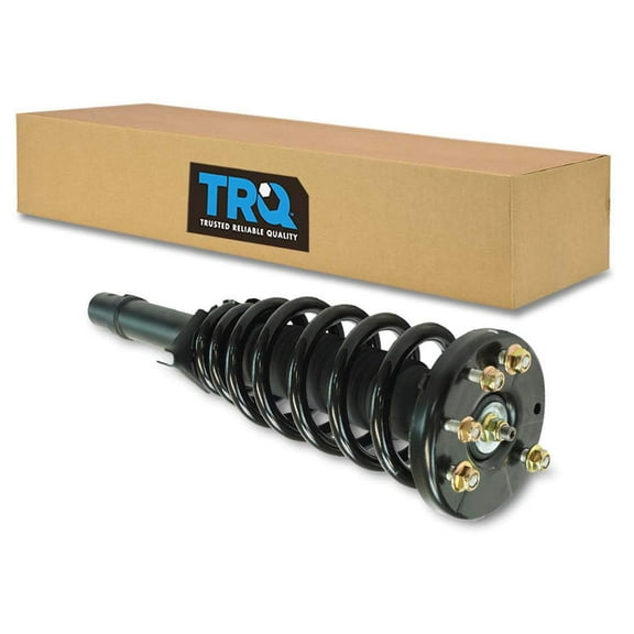 TRQ Front Left Complete Strut & Coil Spring Assembly Drivers Side Fits Select 2009-2014 Acura TL