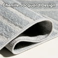 thumbnail image 4 of VUNATE 8'x10' Area Rugs for Living Room Jacquard Textured Modern Rugs Soft Geometric Rug for Bedroom Mid Century Washable Rug Non-Slip Bohemian Carpet Perfect for Dining Room Office Gray, 4 of 7
