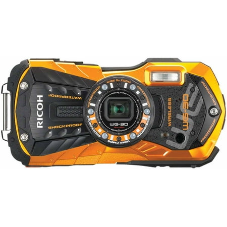 UPC 027075287655 product image for Ricoh WG-30W 16MP Camera Kit, Orange | upcitemdb.com