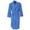 Blue, variant on Men's Lightweight Woven Broadcloth Robe