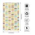 thumbnail image 2 of Fotbe Colorful Mustache Pattern Premium Towels , (27.5x16in) Lightweight and Highly Absorbent Quick Drying Microfiber Towel, Perfect for Daily Use, 2 of 6
