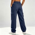 thumbnail image 5 of Timegard Fall Clothes for Girls Boys Lightweight Sweatpants Cargo Unisex Baggy Comfy Elastic Waist Kids Casual Pants, 5 of 9