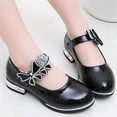 thumbnail image 2 of Soft Baby Shoes Girls' Summer Rhinestone Flat Princess Performance Shoes Flexible Cloth Upper Rubber Sole, 2 of 7