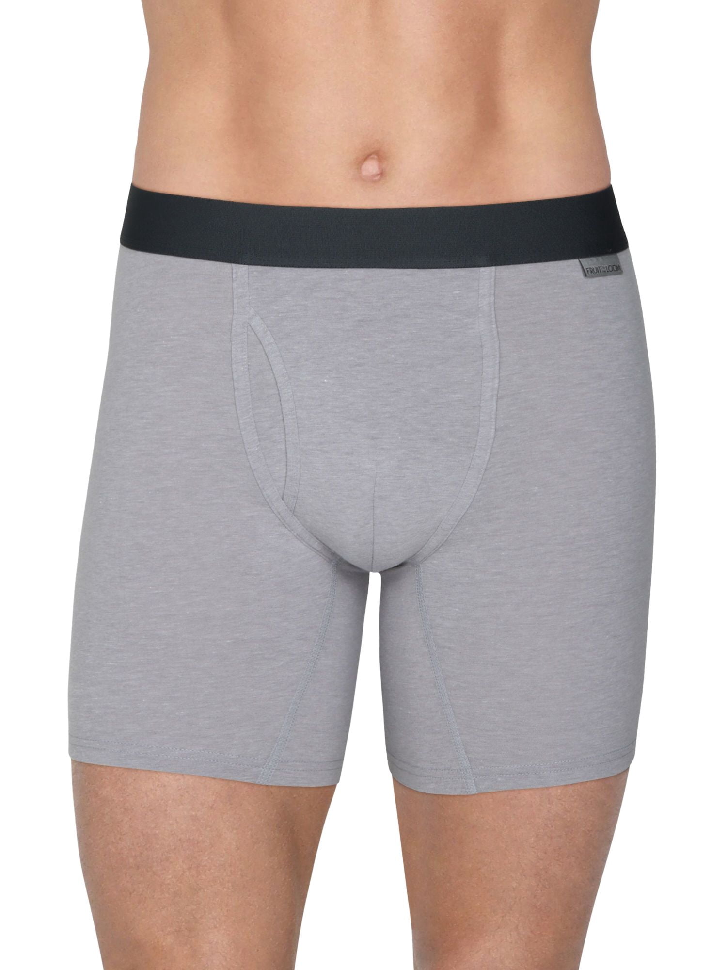 Fruit of the Loom Men's Crafted Comfort Boxer Briefs, 3-Pack