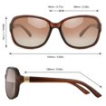 thumbnail image 4 of Gafas de sol SIPHEW polarizadas cuadradas con protección UV400 para mujer, 4 of 7