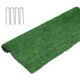 thumbnail image 2 of Artificial Grass Carpet High Density Fake Grass Mat 1cm Grass Height Artificial Grass Carpet Natural False Grass Rug Roll Lawn Realistic Garden Synthetic Turf for Outdoor Garden Yard Lawn, 2 of 2