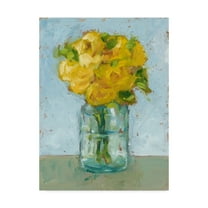 Trademark Fine Art 'Impressionist Floral Study III' Canvas Art by Ethan Harper