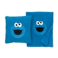 thumbnail image 3 of Sesame Street Cookie Monster Plush Sherpa Toddler Blanket, 3 of 3