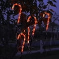 thumbnail image 4 of Camino navideño, bastón de caramelo, luz para pasarela, lámpara de estaca, luz decorativa para patio al aire libre, 4 of 4