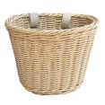 thumbnail image 2 of ZenCart Kids Bicycle Front Wicker Basket with Adjustable Strap Toddlers Boys Girls Balance Bike Vintage Handmade Rattan Woven Storage Basket Bike Accessories, 2 of 8