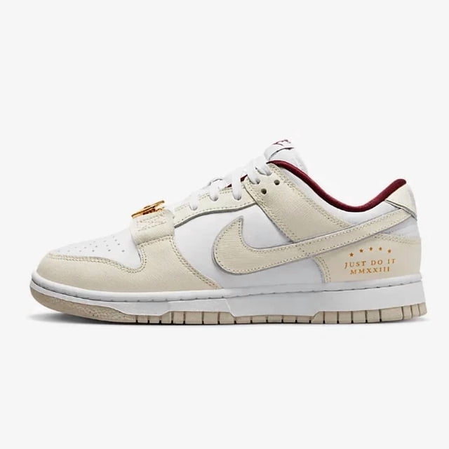 Nike Women's Dunk Low SE Shoes 'Just Do it' (DV1160-100) Expeditedship