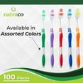 thumbnail image 3 of 200 Bulk Toothbrushes With Hygienic Covers Individually Wrapped Multi Colors Classic Medium Soft 200 Count, 3 of 9