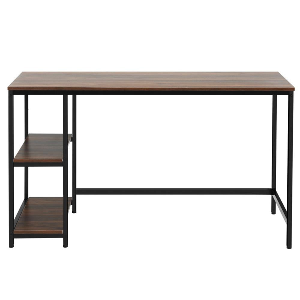 Demi Bonn 47" Computer Desk Office Study Table Workstation Home with Adjustable Shelf, Coffee