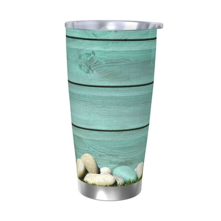 

Vsdgher Wood Grain 20 Oz Stainless Steel Vacuum Insulated Travel Mug Coffee Cup for Home Office Outdoor Works Great for Ice Drinks and Hot Beverage -Without Straw