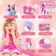 thumbnail image 3 of Estuche de Cosméticos Hello Kitty con Esmaltes, Brochas y Brillo Labial, Kit Infantil Completo para Jugar - MAKEUPERIA, 3 of 5