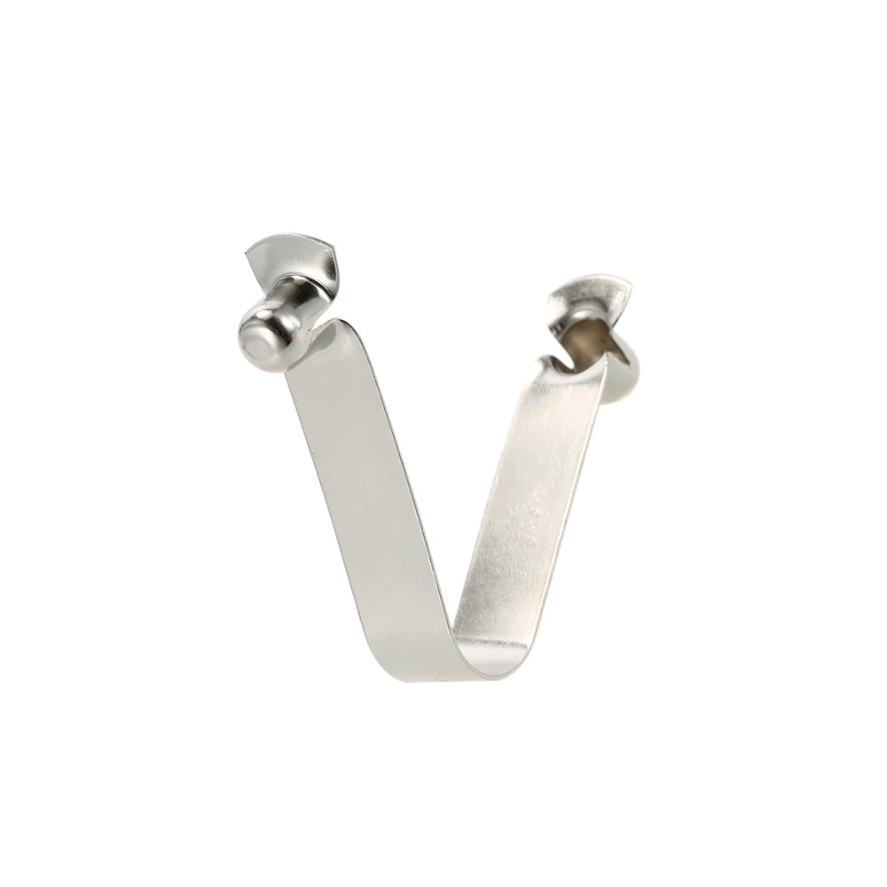 6pcs Kayak Paddle Spring Clips Tent Pole Clips Push Button Spring Snap