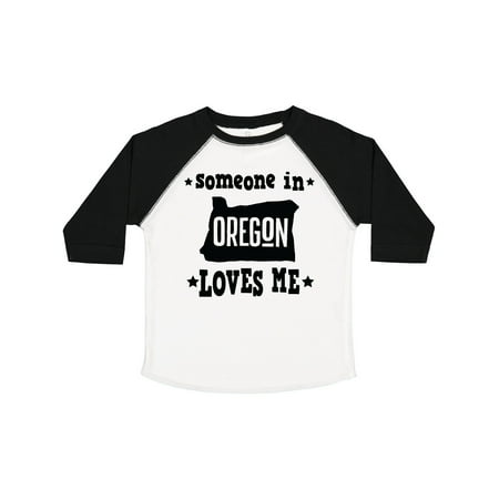 

Inktastic Someone in Oregon Loves Me Gift Gift Toddler Boy or Toddler Girl T-Shirt