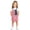 K4 Red, variant on Child Kids Girls Suspenders Dress Square Neck Sleeveless Independence Day Printed Summer Comfortnable Dresses Red Size 4-5 Years